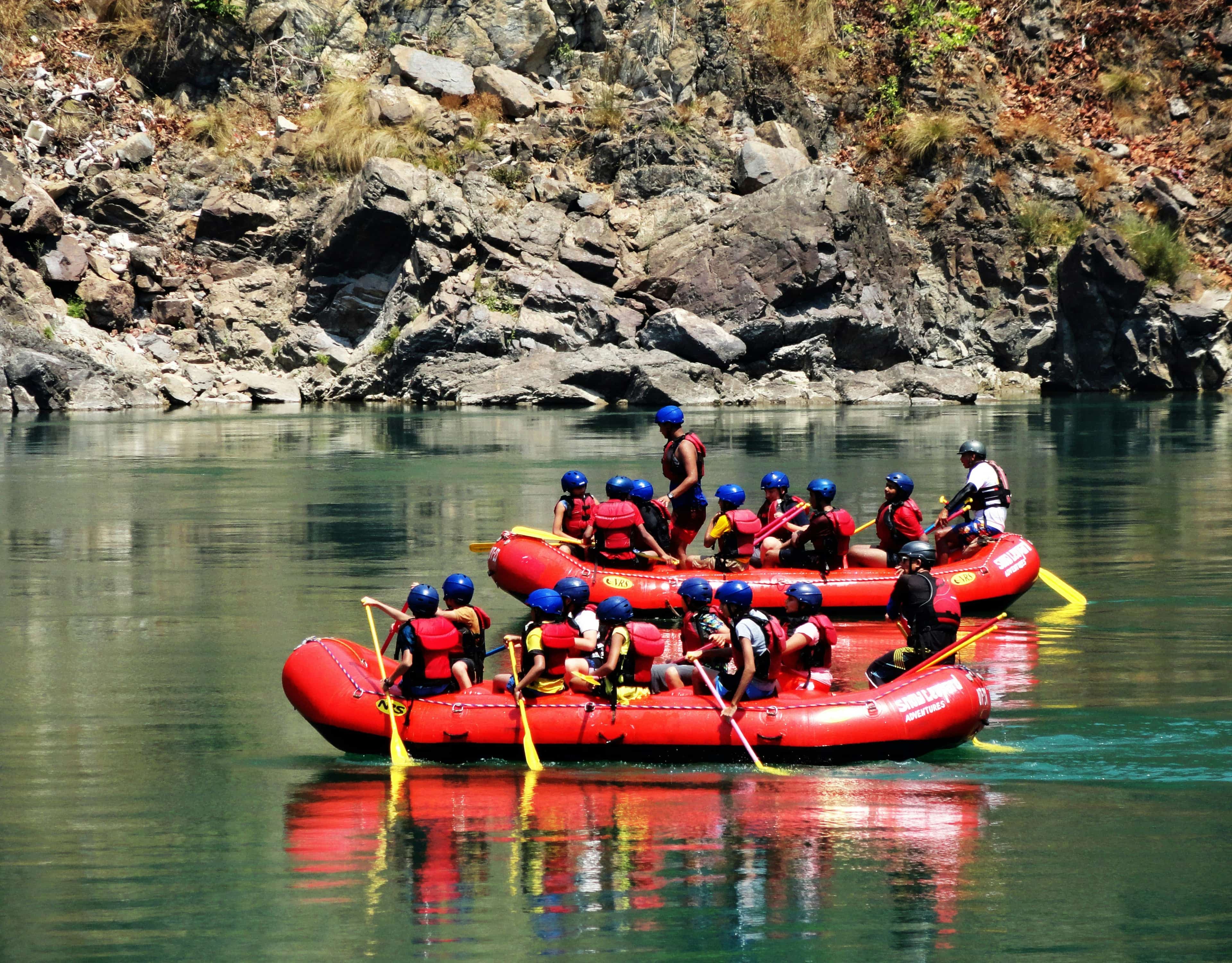 Rafting activity